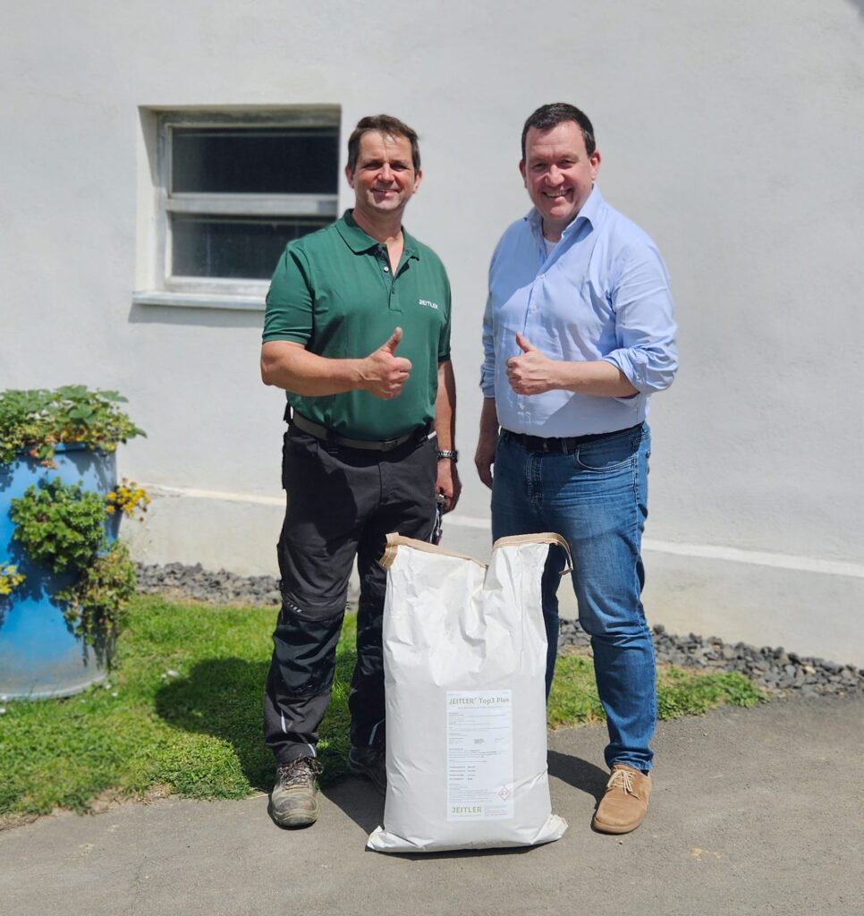 Karl Schwarzl mit Fritz Jeitler