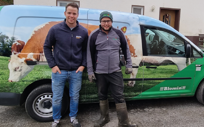 Milchviehbetrieb in Kärnten