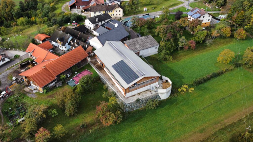 Betrieb von Familie Schwarz - Ansicht von oben